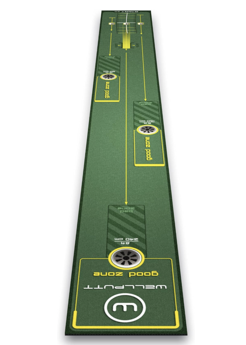 WELLPUTT - Puttingmatte Golftraining - Start 2.0
