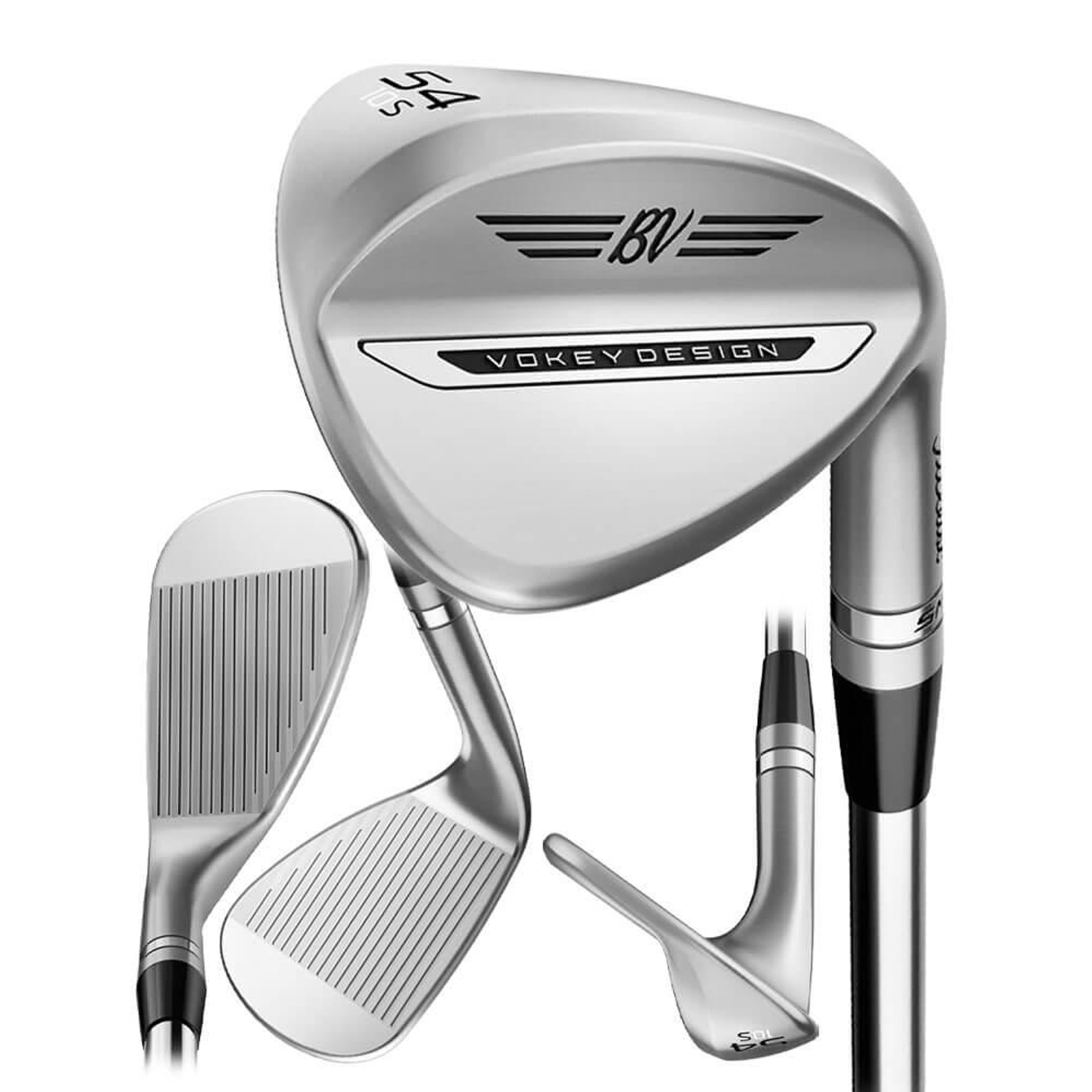 Titleist Vokey SM11 Tour Chrome Wedge – Mitsubishi MMT AMC Red 55 – Ladies
