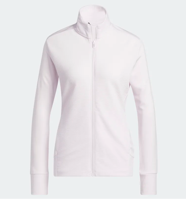 Adidas Textured Full-Zip Jacke - Damen