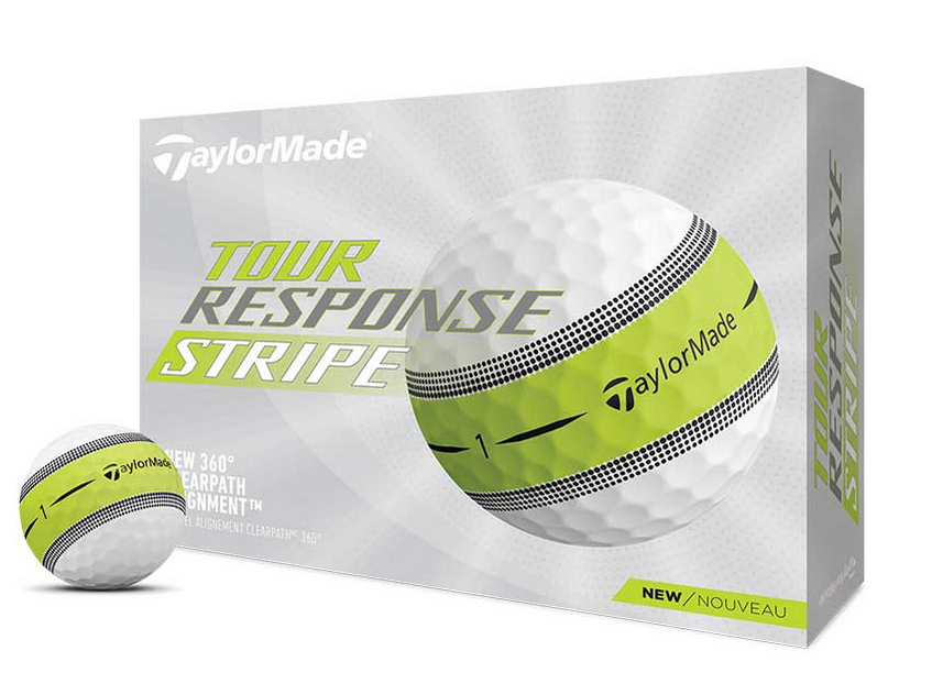 Tour-Response-Stripe TaylorMade Golfbälle Tour Response 12 Stück /24 Stück oder 48 Stück weiß 2022