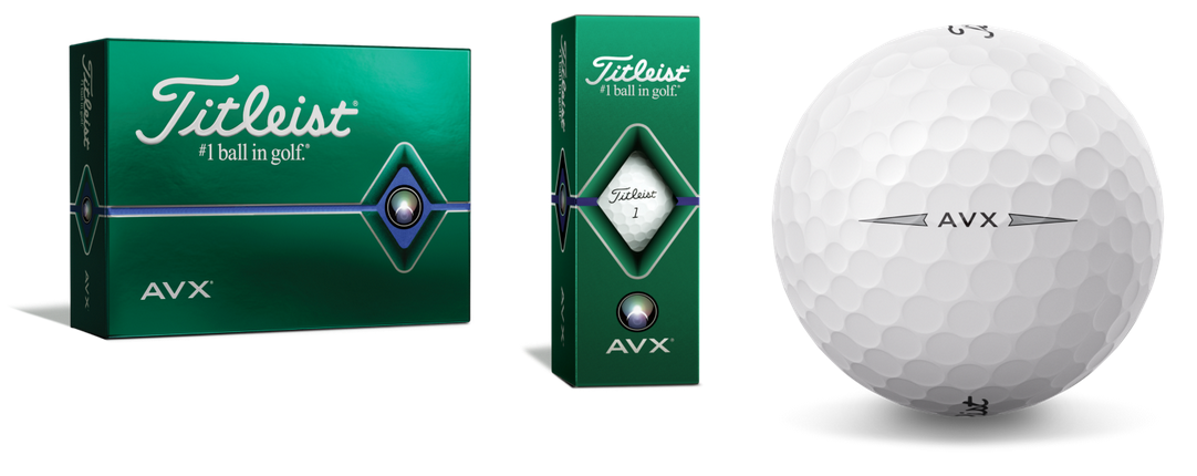 Titleist AVX Golfbälle weiß 12/24 oder 48 Stück