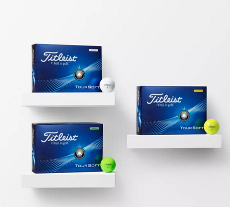 Titleist 2024 Tour Soft Golfbälle in weiß/gelb oder grün (12/24 oder 48 Stück)
