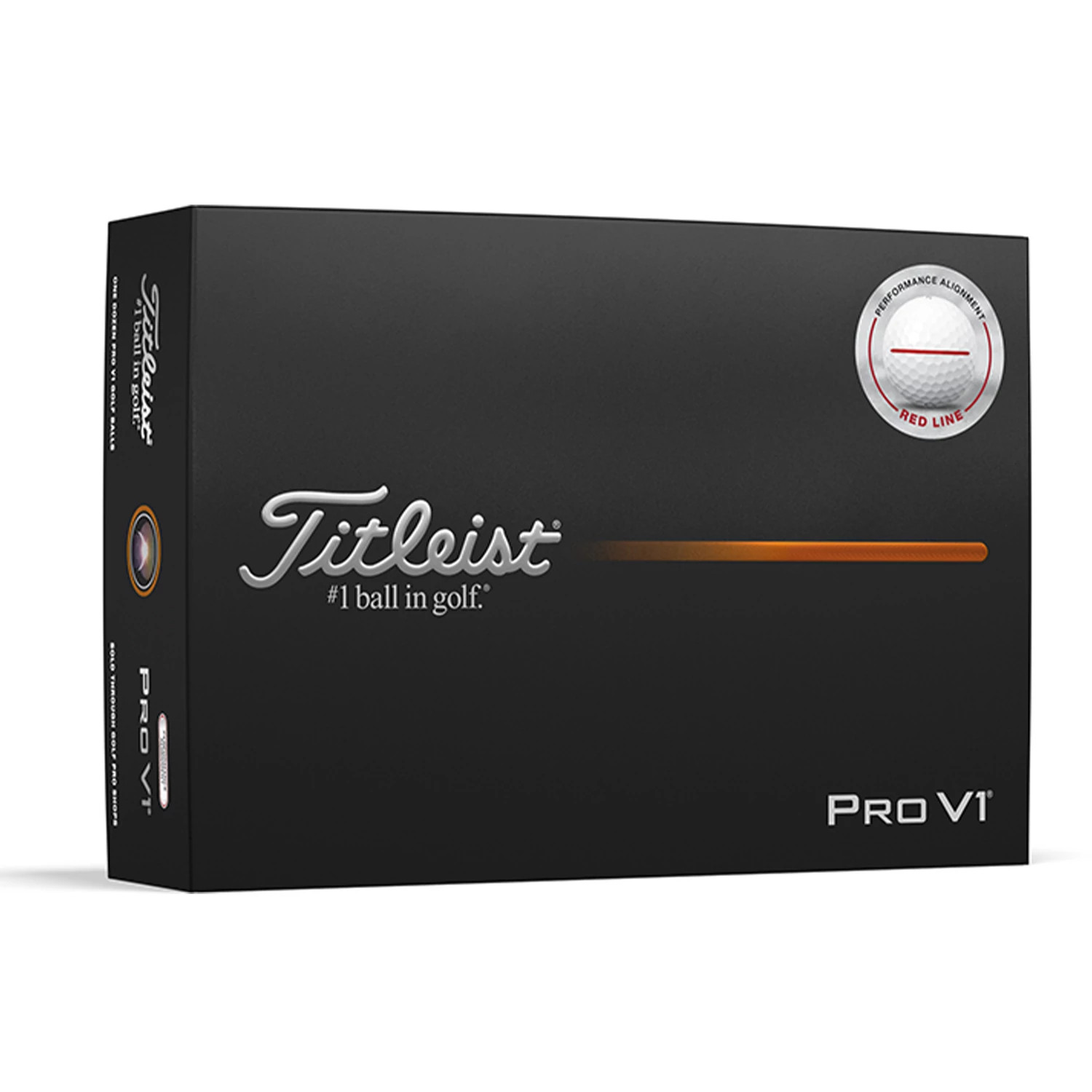 Titleist Pro V1 Performance Alignment Red  - 12 Stück