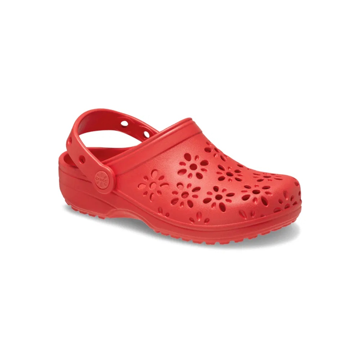  Crocs Kids' Classic Floral Cut-Out Clog