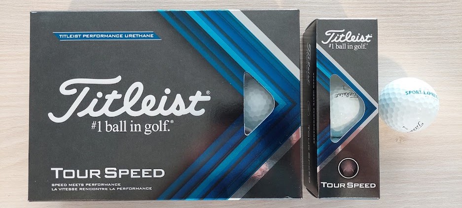 Titleist Tour Speed Golfbälle weiß 12/24 oder 48 Stück