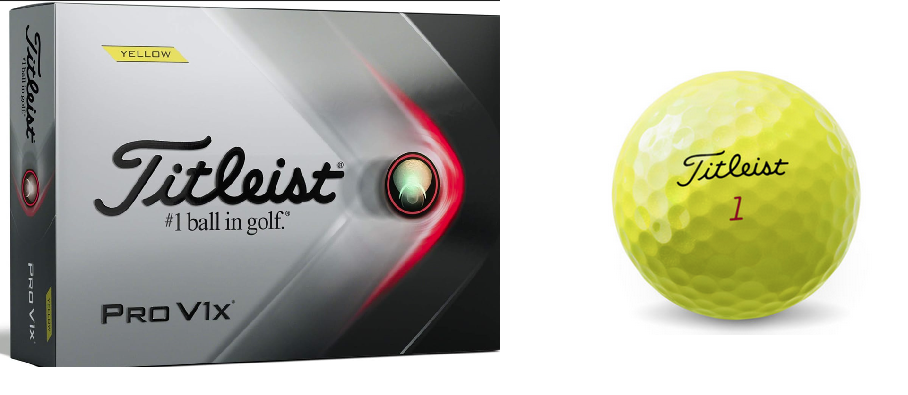 Titleist PRO V1X - Golfbälle weiß oder gelb 12/24 oder 48 Stück