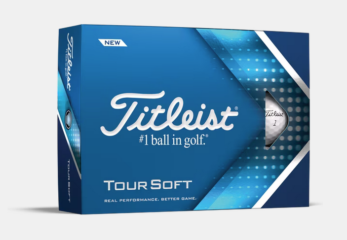 Titleist 2023 Tour Soft Golfbälle weiß oder gelb 12/24 oder 48 Stück