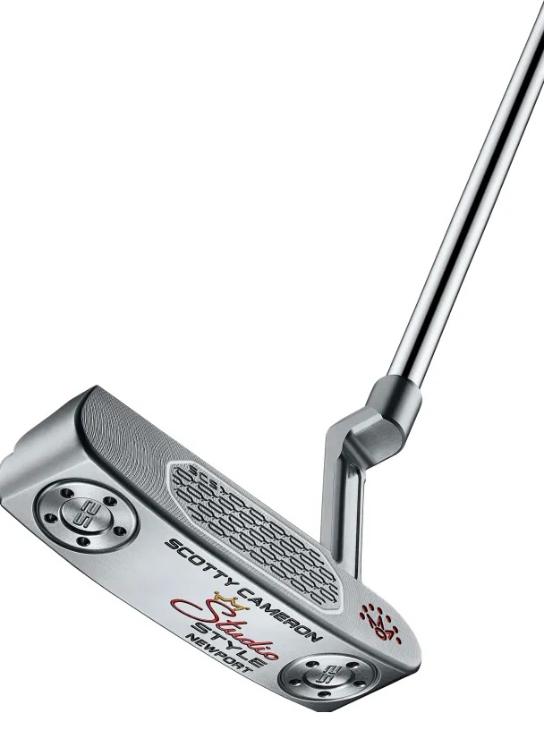 Putter Golf Scotty Cameron Studio Style Newport 2.5 Plus - Finition Xtreme Dark Rouge - Neuf Personnalisable