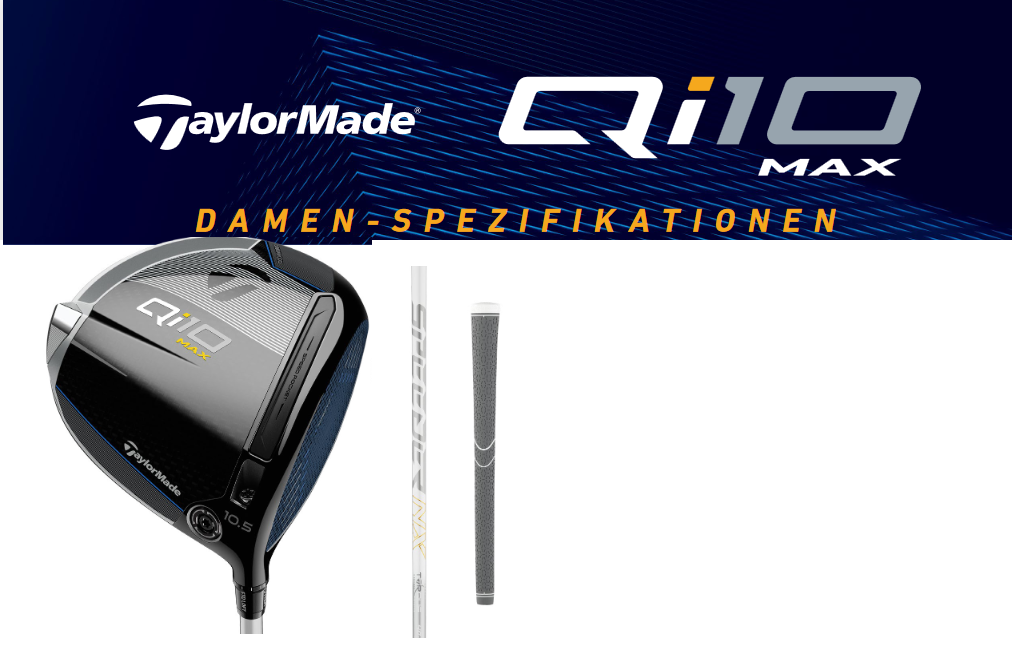 TaylorMade Qi10 Max Driver DAMEN - Taylor Made Neuheit 2024 
