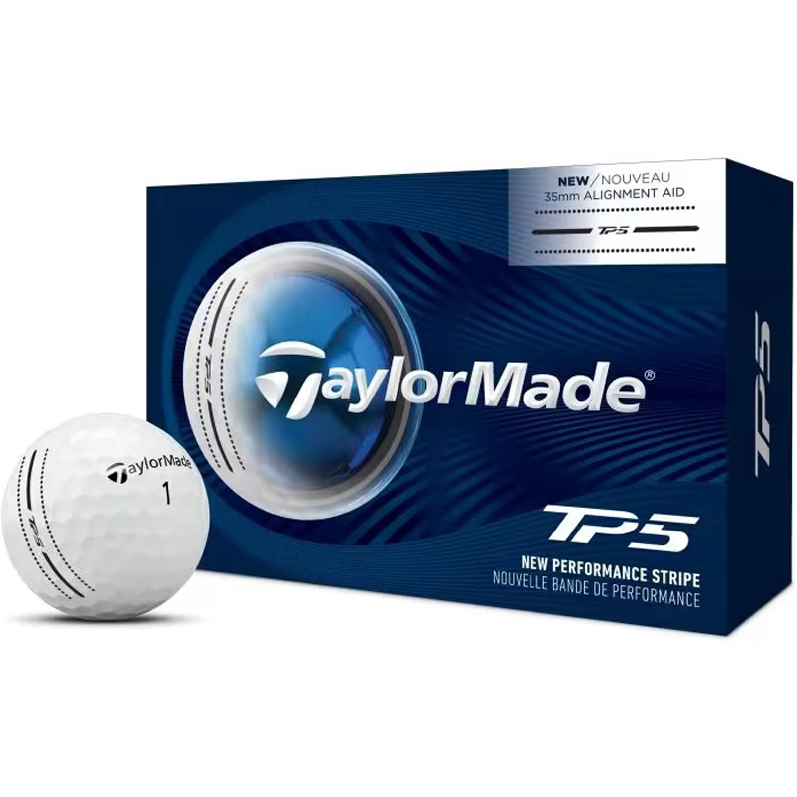 TaylorMade TP5 35mm Alignment aid Golfbälle 2026