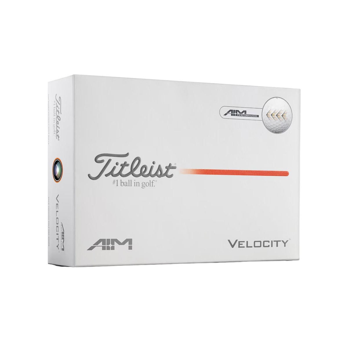 Titleist VELOCITY AIM PERFORMANCE - Golfbälle 12 St.