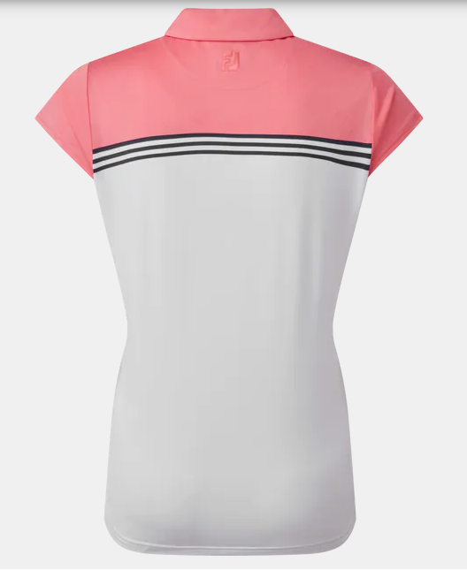 FootJoy Colourblock-Jersey - Poloshirt Damen