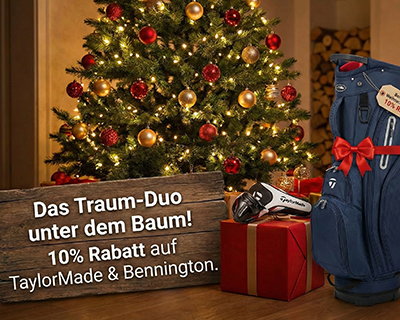 10% auf TaylorMade &amp; Bennington